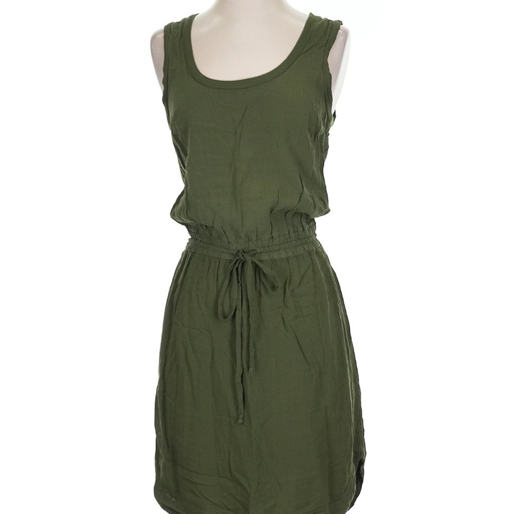 Splendid Olive Green Sleeveless Mini Dress